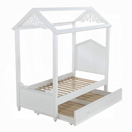 Acme Rapunzel White Trundle (Twin) - Image 3