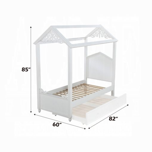 Acme Rapunzel White Bed - Image 5