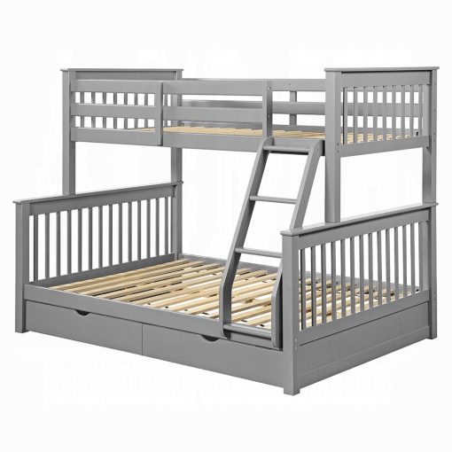 Acme Haley II Twin/Full Bunk Bed with Storage - Image 2