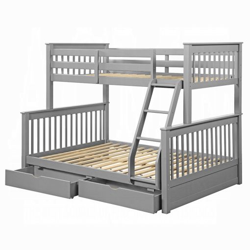 Acme Haley II Twin/Full Bunk Bed with Storage - Image 3