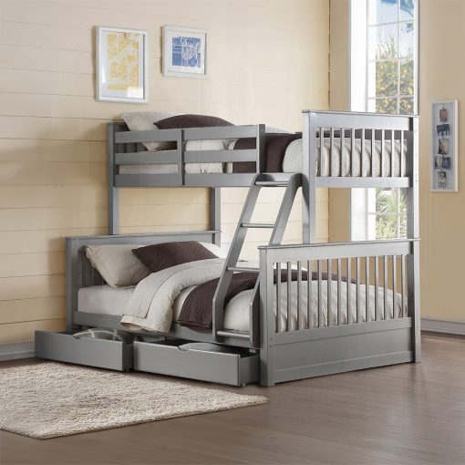 Acme Haley II Twin/Full Bunk Bed with Storage - Image 6