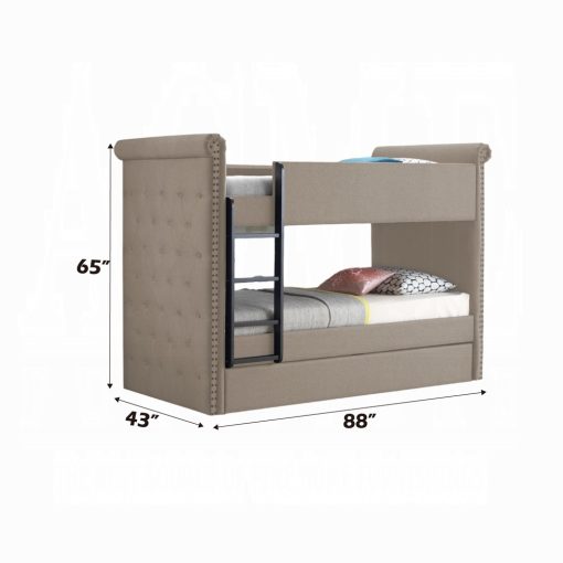 Acme Romana II Twin/Twin Bunk Bed with Trundle - Image 4