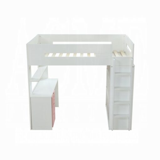 Acme Nerice Twin Loft Bed with Desk & Wardrobe - Image 5