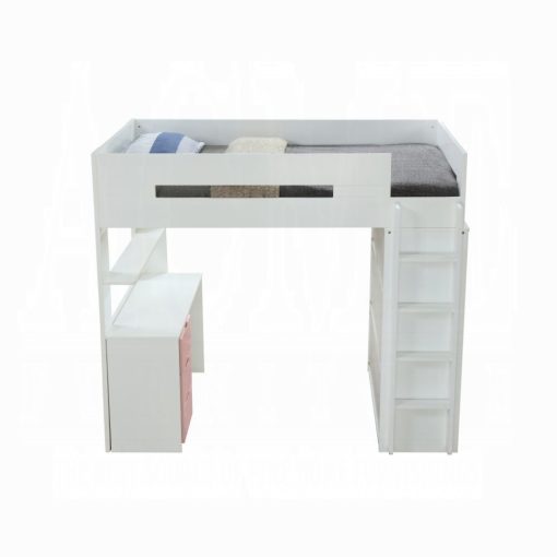 Acme Nerice Twin Loft Bed with Desk & Wardrobe - Image 6