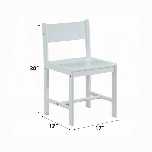 Acme Ragna White Chair - Image 4