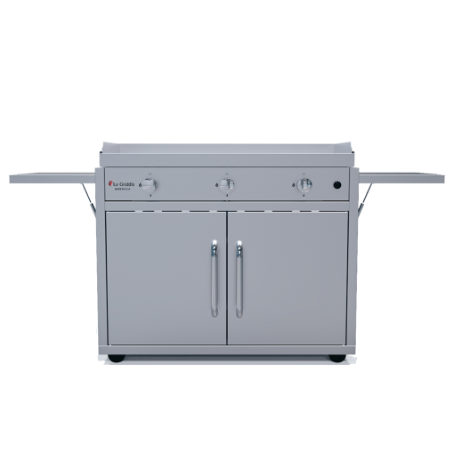 Le Griddle The Big Texan Freestanding 3 Burner Gas Griddle - Image 3