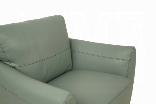 Acme Valeria Watery Leather Chair - Image 4