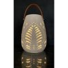 The Light Garden Catalina Tropical Pre-lit Ceramic Lantern