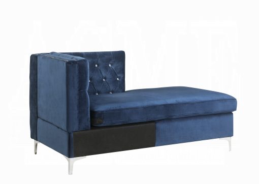 Acme Jaszira Modular - Blue Velvet Chaise