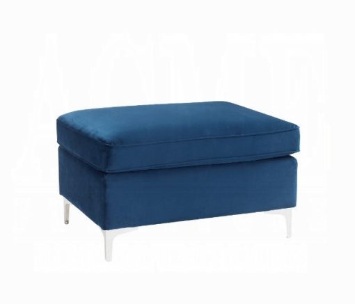 Acme Jaszira Modular - Blue Velvet Ottoman