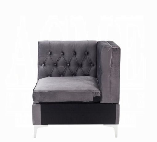 Acme Jaszira Modular - Gray Velvet Wedge - Image 3