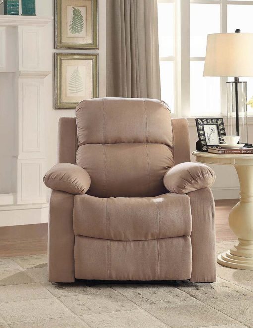 Acme Parklon Brown Microfiber Motion Recliner - Image 2