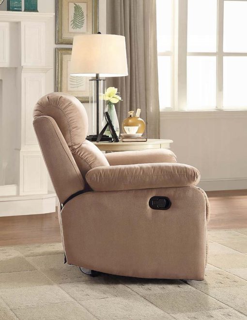 Acme Parklon Brown Microfiber Motion Recliner - Image 3