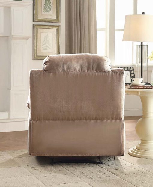 Acme Parklon Brown Microfiber Motion Recliner - Image 4