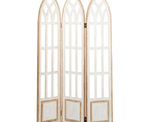 The Light Garden Metal Wood Screen