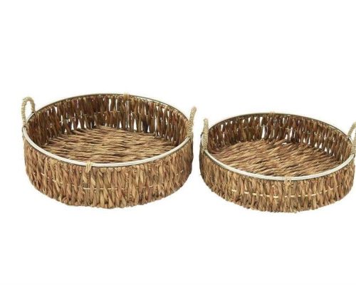The Light Garden Seagrass Trays Set of 2
