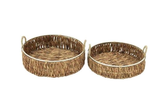 The Light Garden Seagrass Trays Set of 2