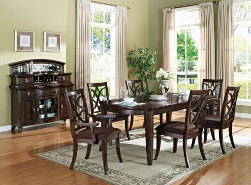 Acme Keenan Dark Walnut Dining Table