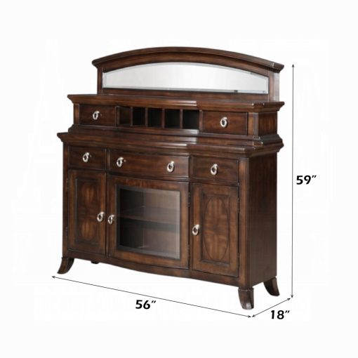 Acme Keenan Dark Walnut Server - Image 4