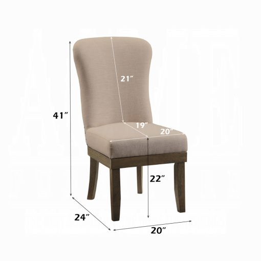 Acme Landon Side Chair - Set of 2 - Image 6