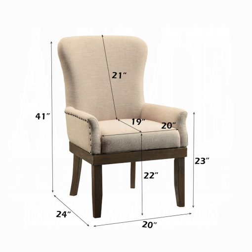 Acme Landon Arm Chair - Image 7