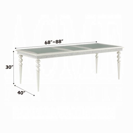 Acme Maverick Platinum Dining Table - Image 2