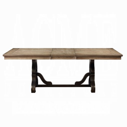 Acme Nathaniel Maple Dining Table - Image 2