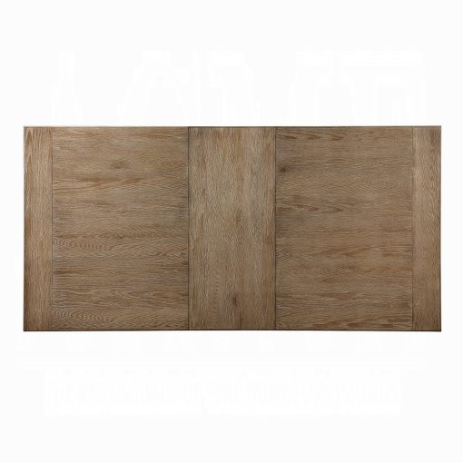 Acme Nathaniel Maple Dining Table - Image 3