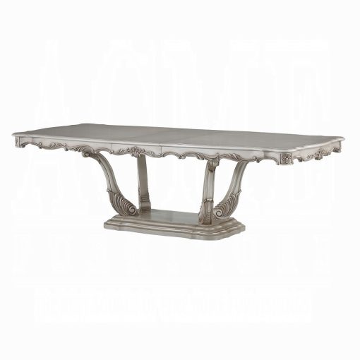 Acme Gorsedd Golden Ivory Dining Table - Image 2