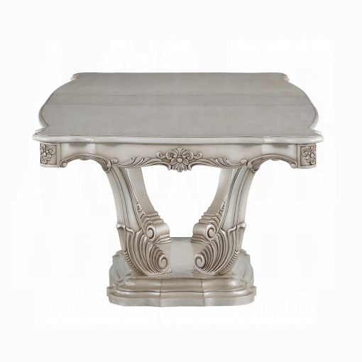 Acme Gorsedd Golden Ivory Dining Table - Image 4