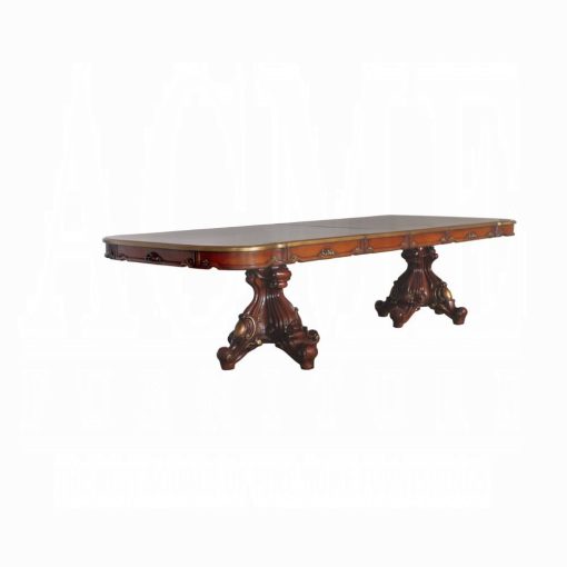 Acme Picardy Honey Oak Wood Veneer Dining Table
