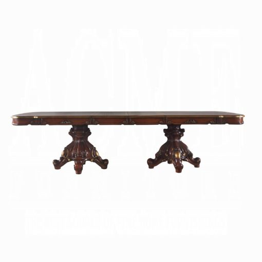 Acme Picardy Honey Oak Wood Veneer Dining Table - Image 2
