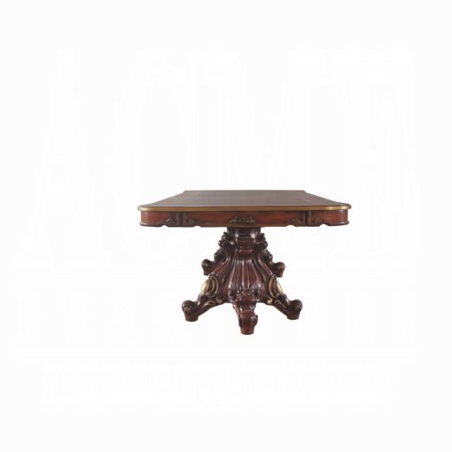 Acme Picardy Honey Oak Wood Veneer Dining Table - Image 3