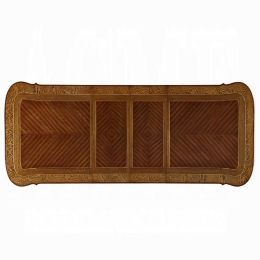 Acme Picardy Honey Oak Wood Veneer Dining Table - Image 4