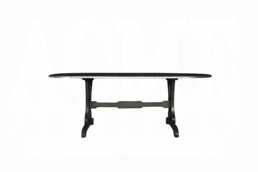 Acme House Beatrice Charcoal Dining Table - Image 3