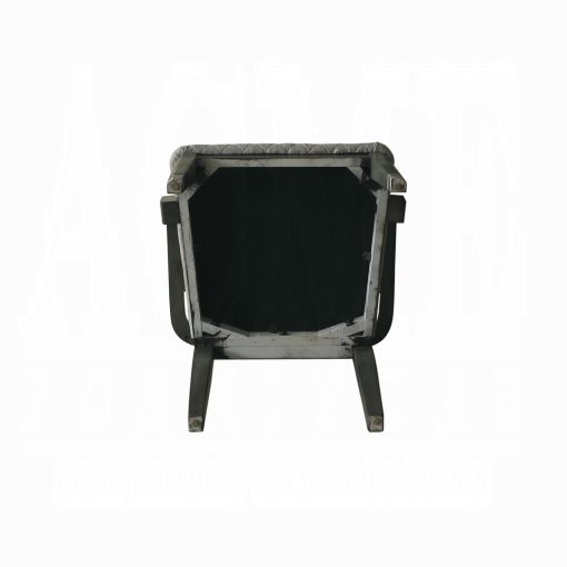 Acme House Beatrice Two Tone Gray Fabric & Charcoal Arm Chair - Set of 2 - Image 9