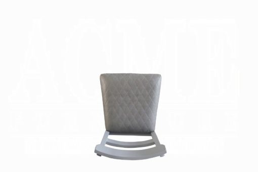 Acme House Marchese Two Tone Gray Fabric & Pearl Gray Side Chair - Set of 2 - Image 6