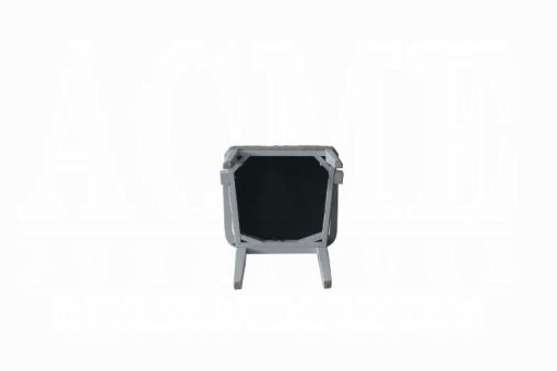 Acme House Marchese Two Tone Gray Fabric & Pearl Gray Arm Chair - Set of 2 - Image 8