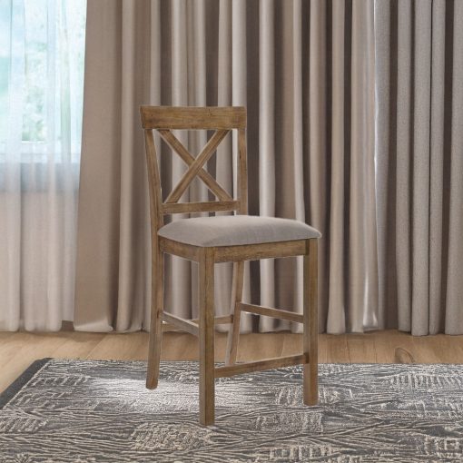 Acme Martha II Counter Height Chair - Set of 2 - Image 6