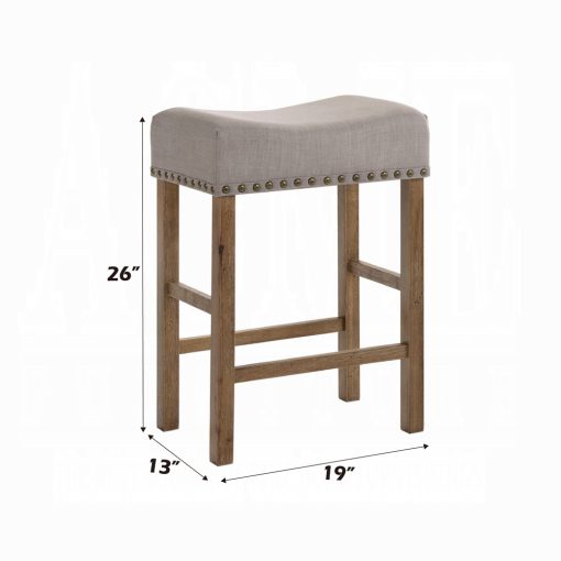 Acme Martha II Counter Height Stool - Set of 2 - Image 6