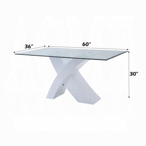 Acme Pervis Dining Table - Image 6