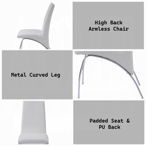 Acme Pervis Side Chair - Set of 2 - Image 8
