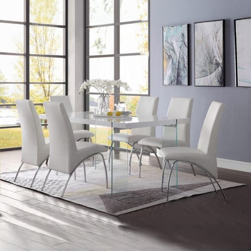 Acme Pervis Side Chair - Set of 2 - Image 6