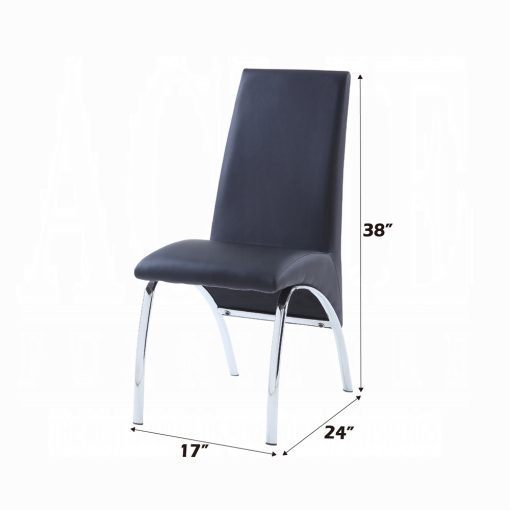 Acme Pervis Side Chair - Set of 2 - Image 11