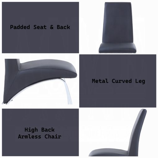 Acme Pervis Side Chair - Set of 2 - Image 12