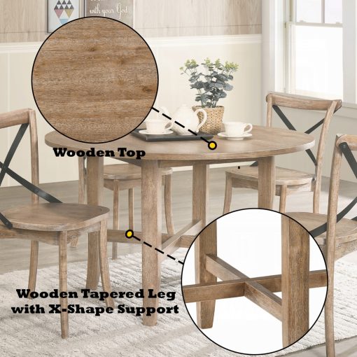 Acme Kendric Dining Table - Image 6