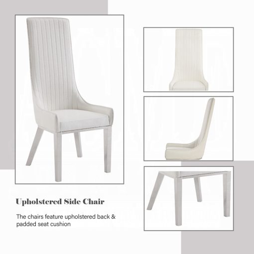 Acme Gianna Side Chair - Set of 2 - Image 6