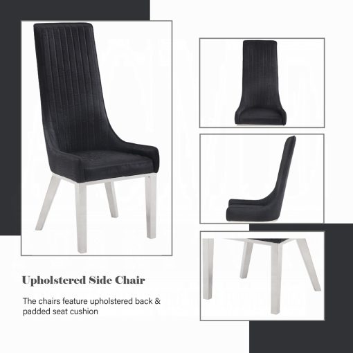 Acme Gianna Side Chair - Set of 2 - Image 12