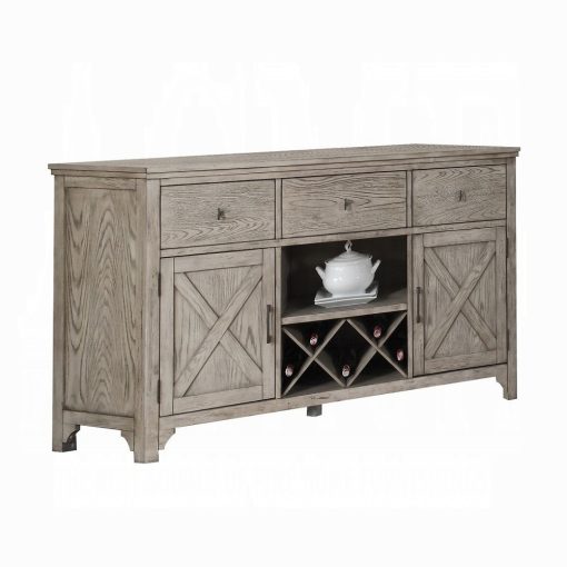 Acme Rocky Gray Oak Server - Image 3
