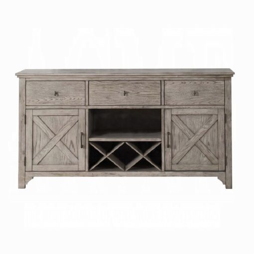 Acme Rocky Gray Oak Server - Image 4